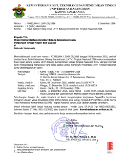 kementerian riset, teknologi dan pendidikan tinggi universitas