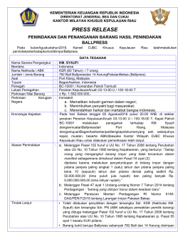 PRESS RELEASE
