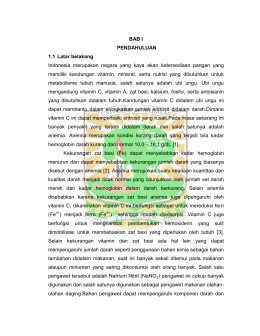 BAB I PENDAHULUAN 1.1 Latar belakang Indonesia merupakan