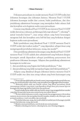 Dokumen perusahaan itu sendiri menurut Pasal 2 UUDP terdiri dari
