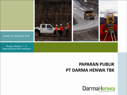 total - PT. Darma Henwa