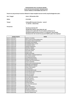 29-Nov-2016 - Recruitment BNI