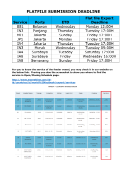 flatfile submission deadline