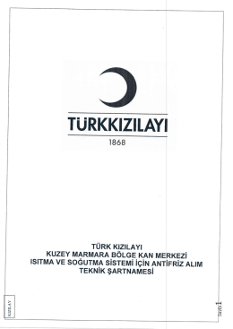 Teknik Şartname