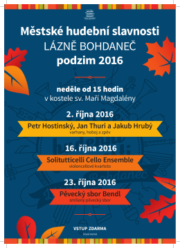 Ofici&aacute;ln&iacute; str&aacute;nky | Město L&aacute;zně Bohdaneč