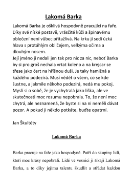 Lakomá Barka - karlovka.cz