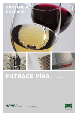 Filtrace vína - Hobra | Školník
