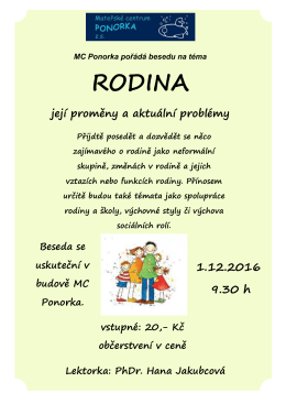 rodina - MC Ponorka