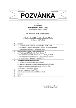 220/2016 - Pozvánka