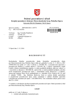 St&aacute;tn&iacute; pozemkov&yacute; &uacute;řad - Ministerstvo zemědělstv&iacute;