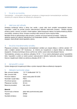 1. Co je to za novinku 2. Jak&eacute; jsou jej&iacute; v&yacute;hody 3. Stručn&aacute;