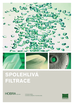 spolehlivá filtrace