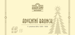 adventní brunch