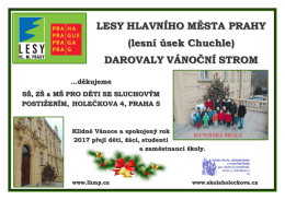 Poděkov&aacute;n&iacute; hlavn&iacute;mu městu Praha