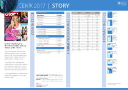 CENÍK 2017 | STORY