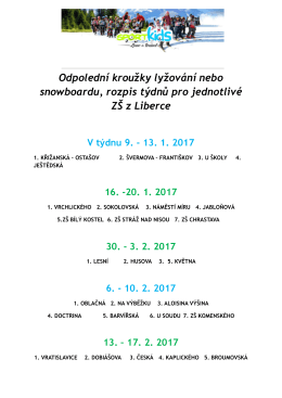 Odpolední kroužky lyžování 2017 (1)