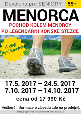 cena od 17 990 Kč - Dovolen&aacute; pro seniory 55+