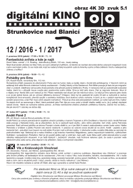 Plakát A4  - Strunkovice nad Blanicí