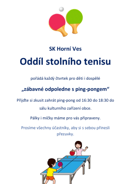 zde ke stažen&iacute; - Obec Horn&iacute; Ves