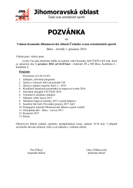 pozvánka - SK Žabovřesky Brno