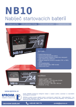 Let&aacute;k NB10 - EPRONA, as