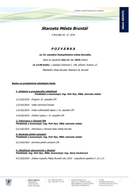 Starosta Města Bruntál