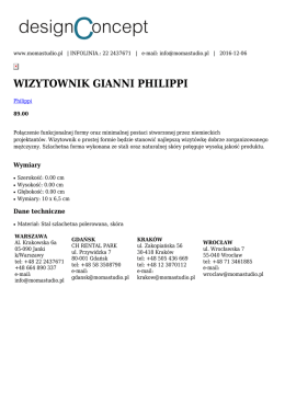 WIZYTOWNIK GIANNI PHILIPPI