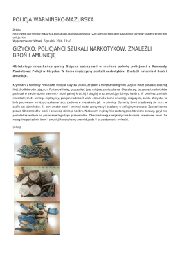 Generuj PDF - Policja Warmińsko