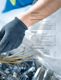 wprowadzenie biznes recyklingowy legislacja przyszłość recyklingu