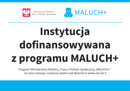 Załącznik 10 wzór informacji - Ministerstwo Rodziny, Pracy i Polityki