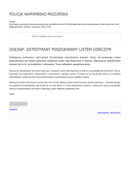 Generuj PDF - Policja Warmińsko
