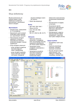 B5 - Stahlbetonst&uuml;tze