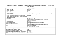 Karta informacyjna 670/2016 - BIP Urzędu Marszałkowskiego