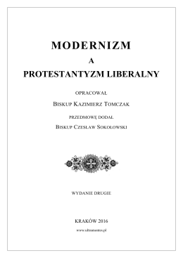 Modernizm a protestantyzm liberalny