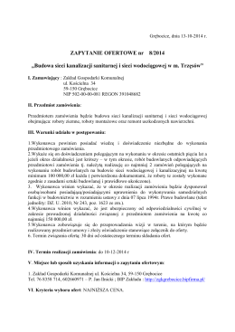 Zakład Gospodarki Komunalnej w Grębocicach