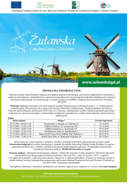 spotkania plakat