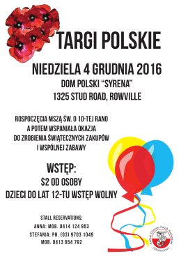 Niedziela 4 Grudnia 2016