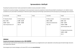 Sprawozdania z biofizyki