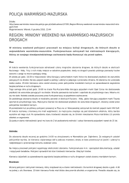 Generuj PDF - Policja Warmińsko