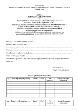 Załącznik do