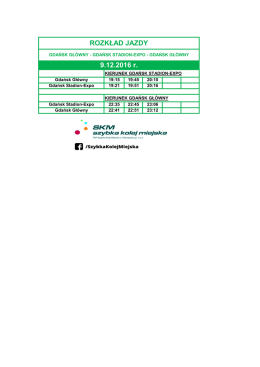 Szczegółowy rozkład jazdy pdf.