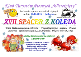 XVII Spacer z Kolędą