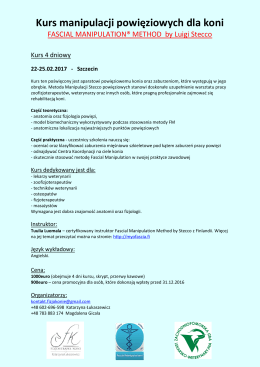 Plan warsztatów