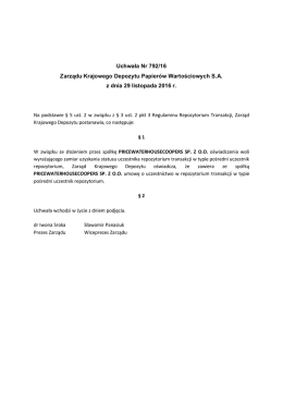 Uchwała Nr 0792-2016