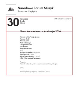 Gala Kabaretowa &ndash; Andrzeje 2016