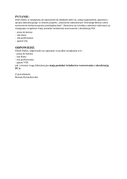 Pytania i odpowiedzi