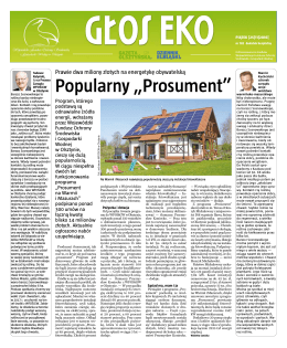Głos Eko- listopad - WFOŚiGW w Olsztynie