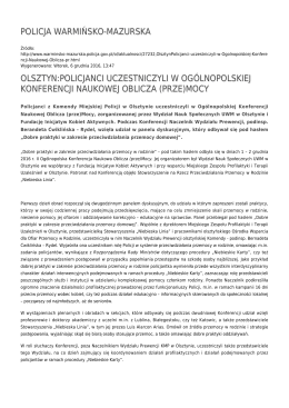 Generuj PDF - Policja Warmińsko