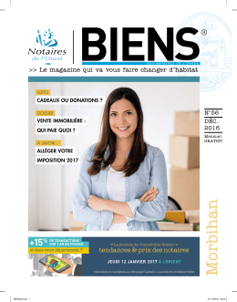 BIENS des Notaires de l`Ouest – n° 56