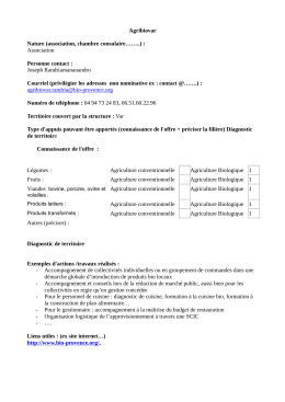 Agri-bio - draaf paca